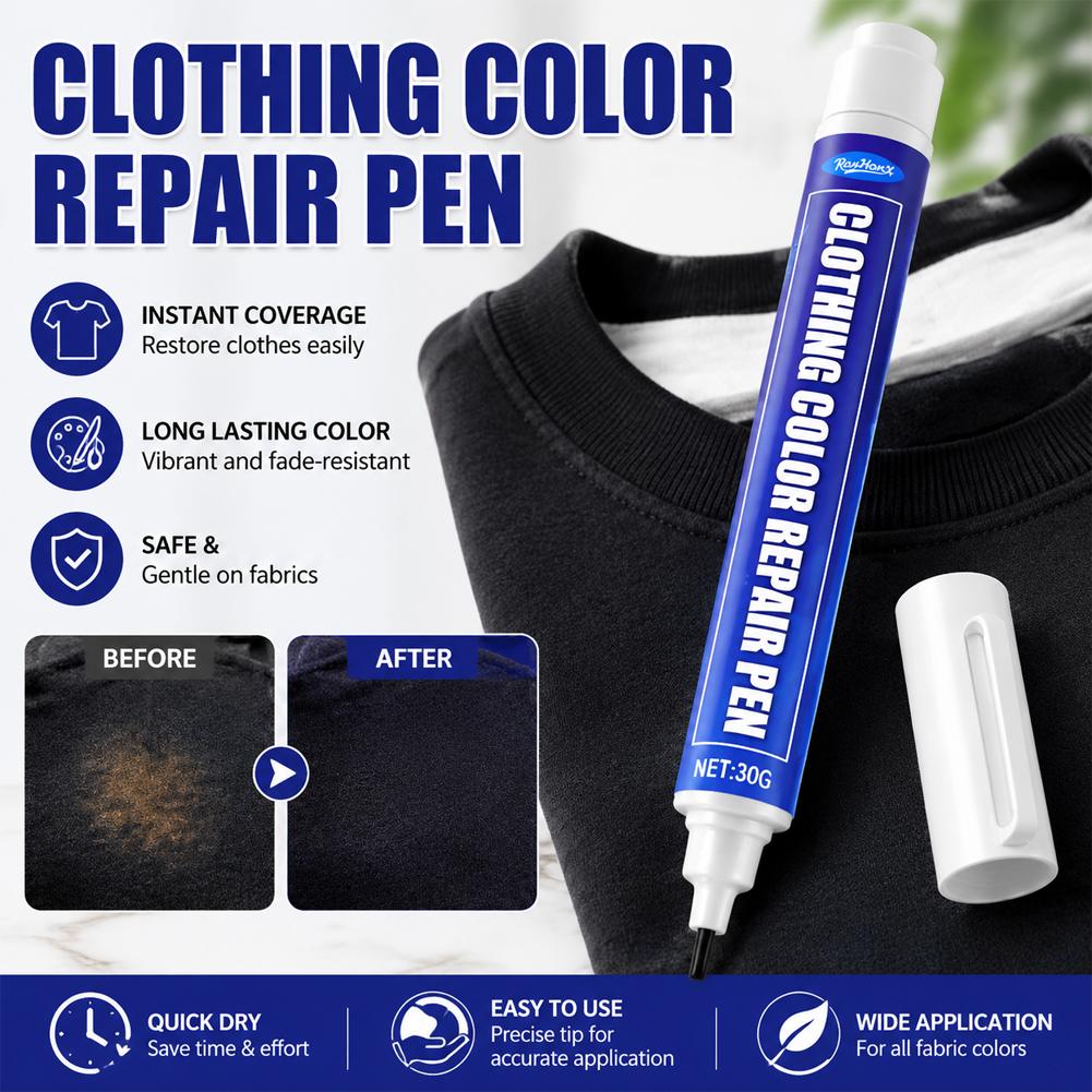 Fountain Pen Ink - Pióro do naprawy tkanin, trwały tusz