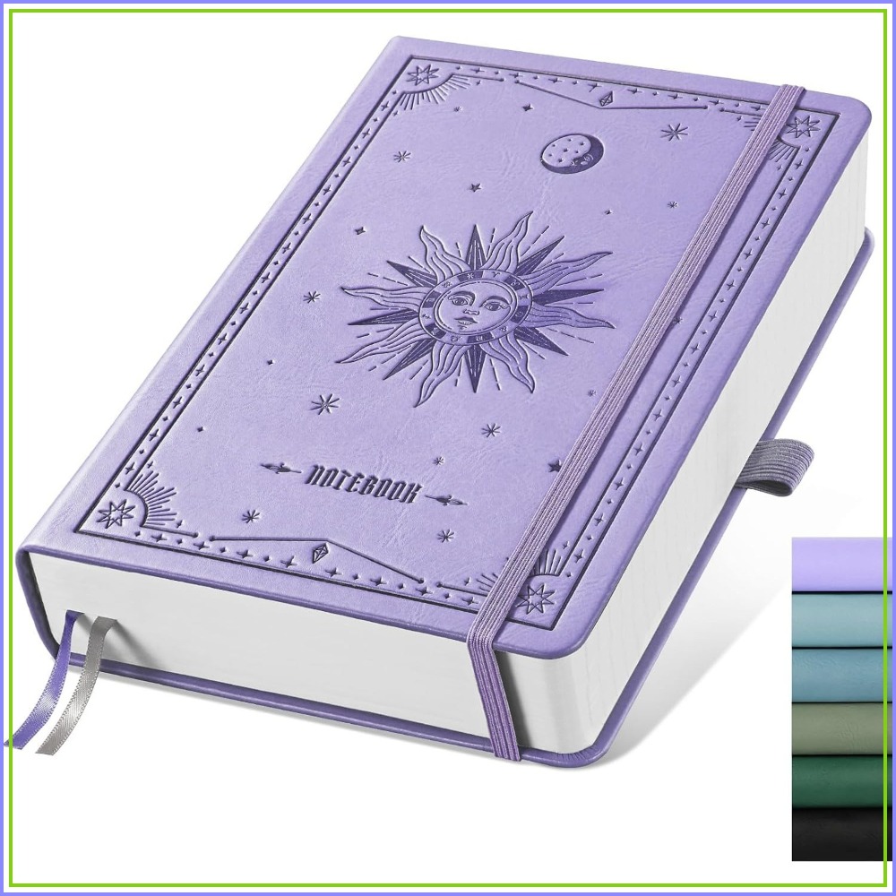 Journal Leather Hardcover - Notes z twardą okładką A5, w
