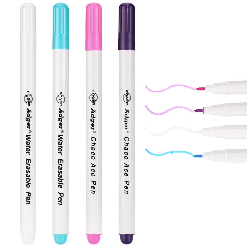 Whiteboard Marker Set - 4 szt./zestaw Znikające Markery do Tkanin,