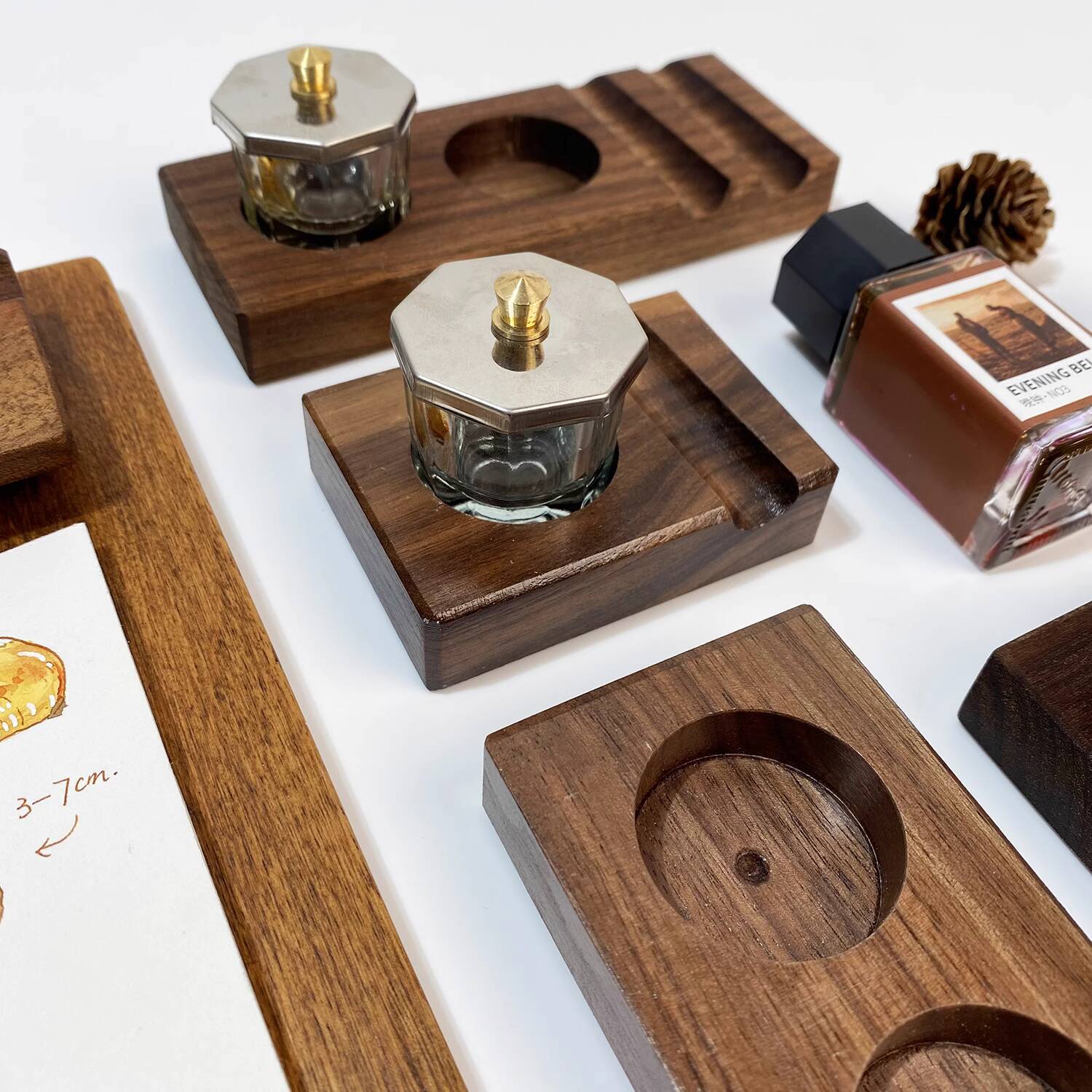 Calligraphy Ink Bottle - Podstawka na pióro do kaligrafii z
