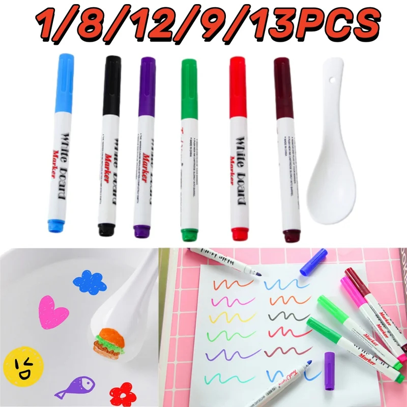 Whiteboard Marker Set - Magiczne pisaki do malowania wodą, zestaw