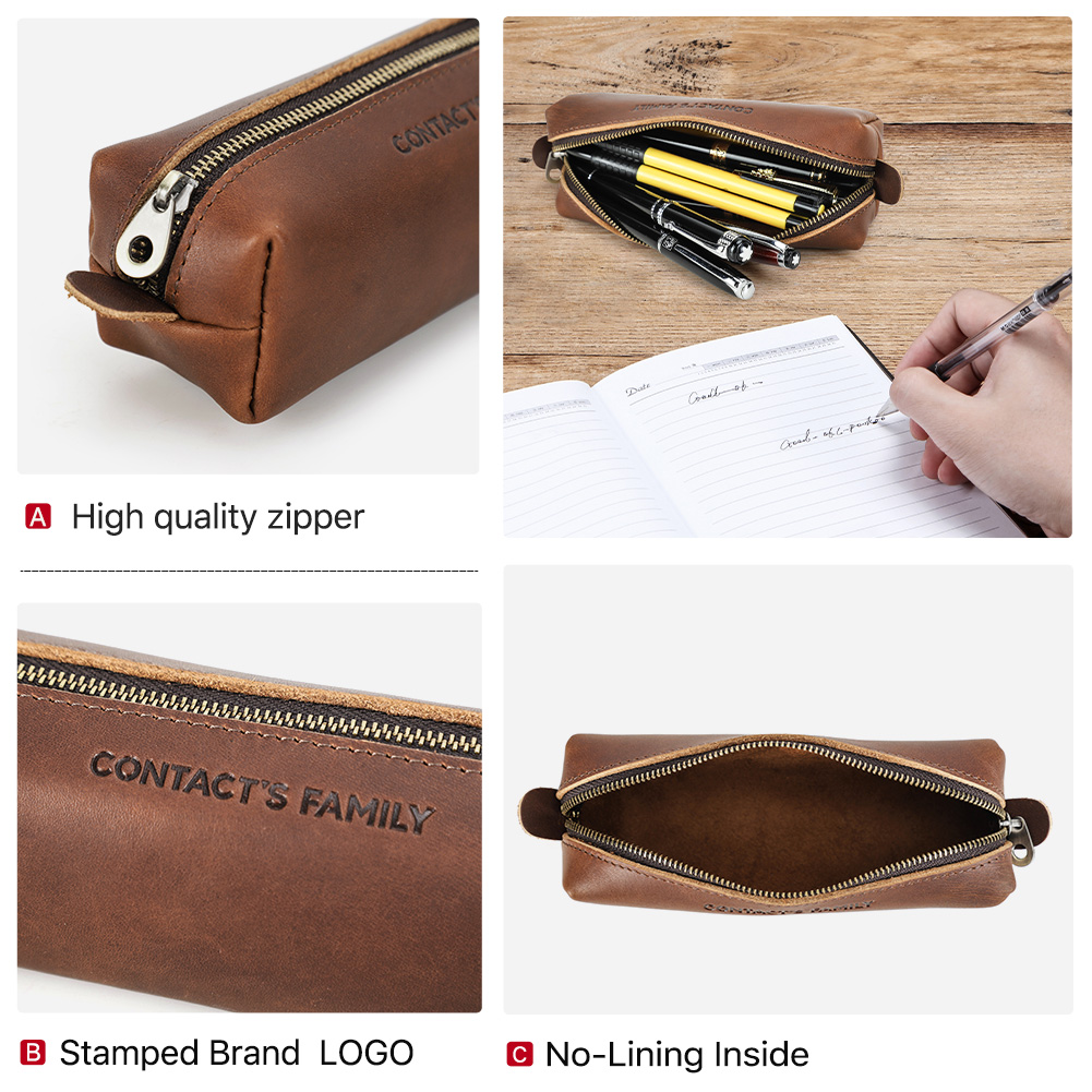 Piórnik skórzany w stylu retro – Stationery Supplies Business recenzja i cena