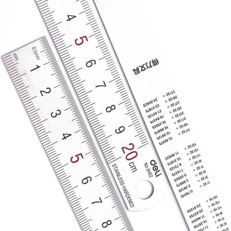 Deli 20cm metalowa linijka pro – Stationery Office Supply Store recenzja i cena