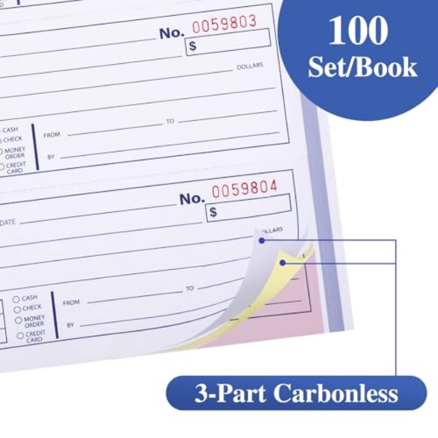 2 sztuki zeszytów na paragony  – Carbon Copy Book recenzja i cena