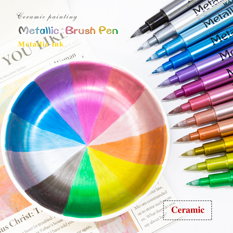 24 Kolory Metaliczne Markery A – Whiteboard Marker Set recenzja i cena