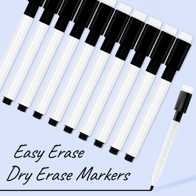 Czarny, zmywalny marker do tab – Whiteboard Marker Set recenzja i cena