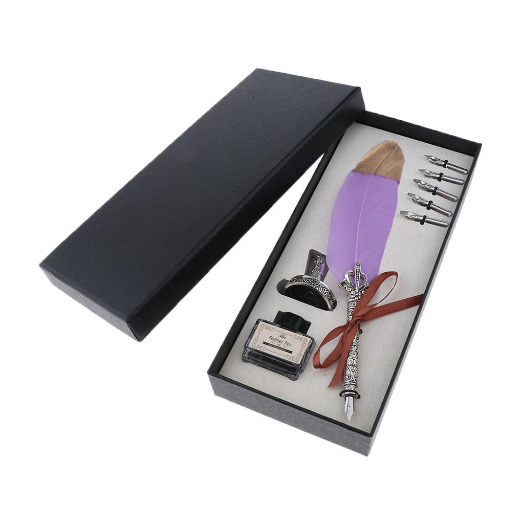 Antyczny zestaw do kaligrafii  – Calligraphy Ink Bottle recenzja i cena